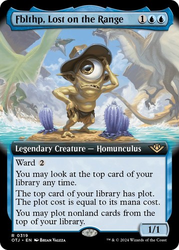 Fblthp, the Lost (ZHS) - Extended Art RVR - S-Chinese NM MTG | eBay
