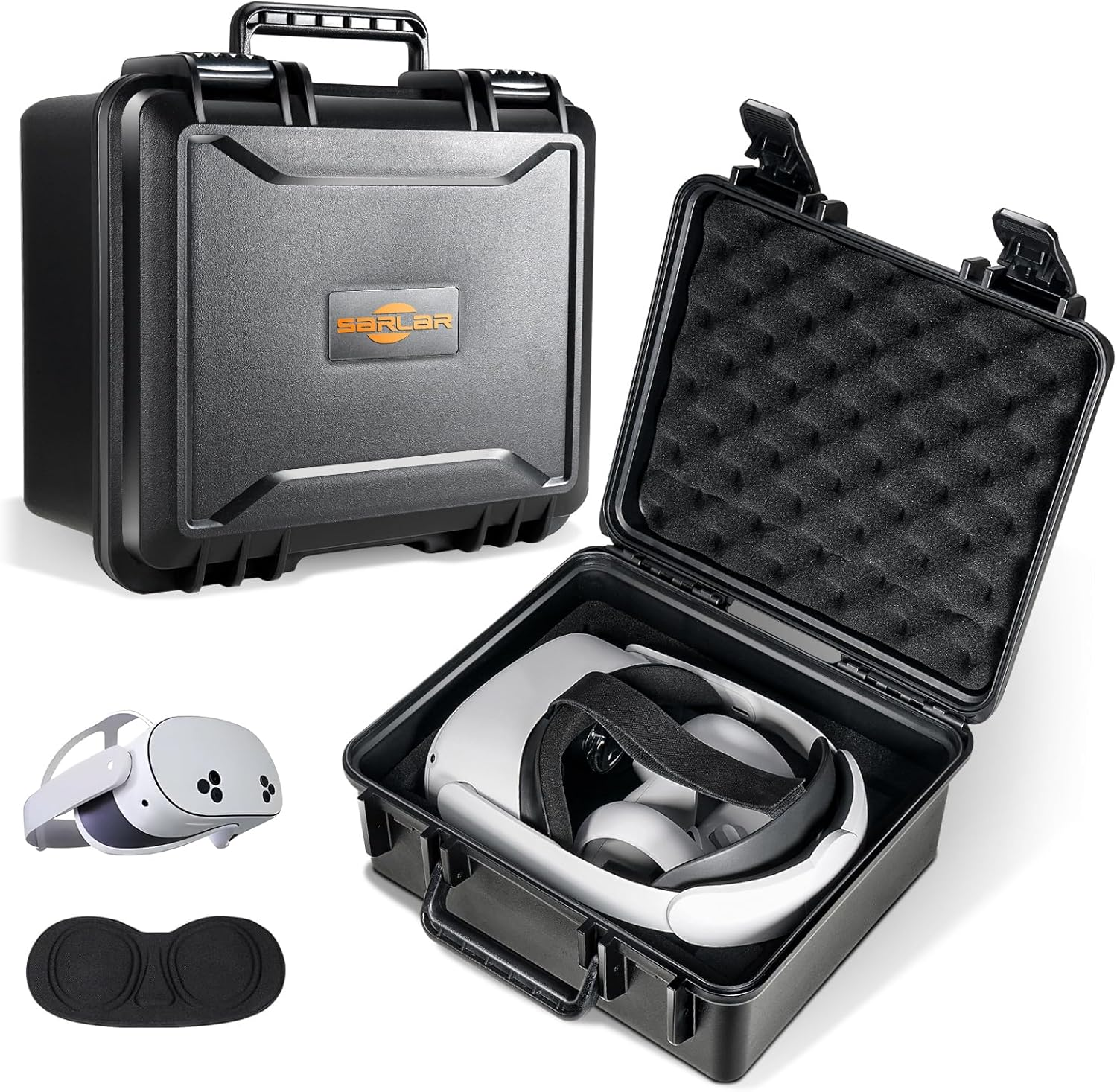 Hard Carrying Case for Meta Quest 3S/Quest 3/Quest 2 VR Headset Accessories New-image