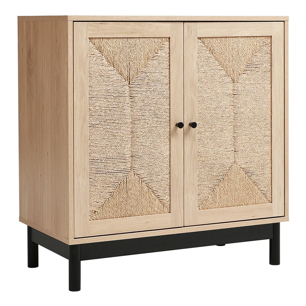 Rattan storage cupboard deals