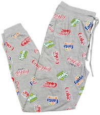 Official Cherry Coca-Cola Coke Sprite Fanta Soda Drink Comfy Lounge Pants 