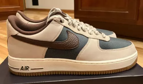 Nike Air Force 1 '07 Cream II Earth Vintage Green FQ8823 236 Men's Size 11.5