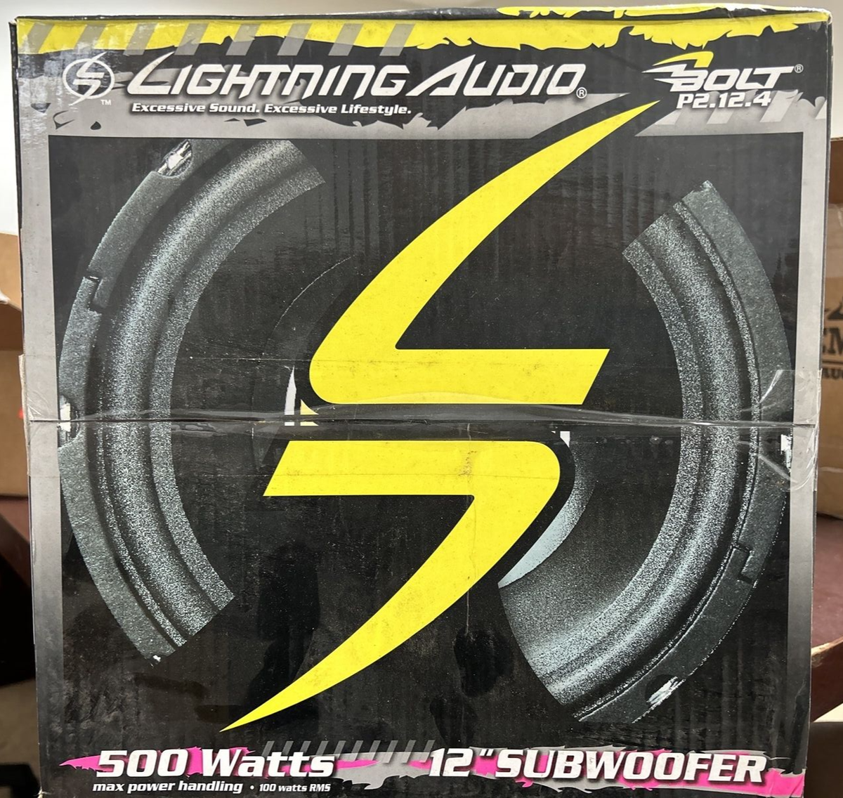 Lightning Audio P2124 12 INCH Car Woofer 500 Watts EACH