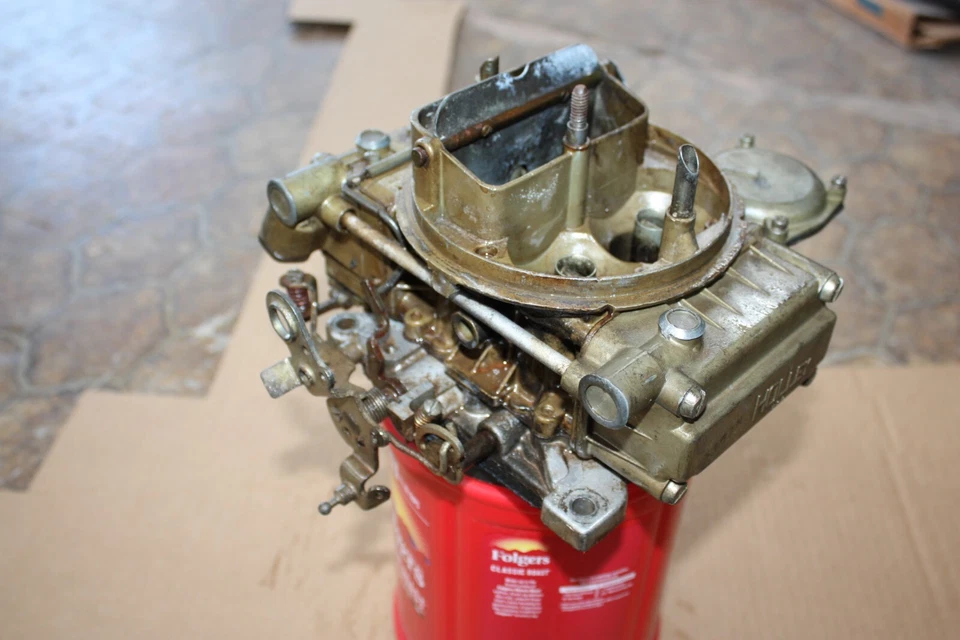 Carburador Corvette Holley 3810 1967 327 300 y 350 caballos L79 Carb 3906631 DA Foto 4 de 4