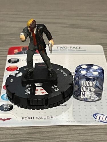 DC Heroclix The Dark Knight Rises 009 Two Face - Afbeelding 1 van 1