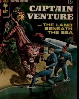 Captain Venture and the Land Beneath the Sea #1 NUMBERONE (Western Pub/Gold Key)