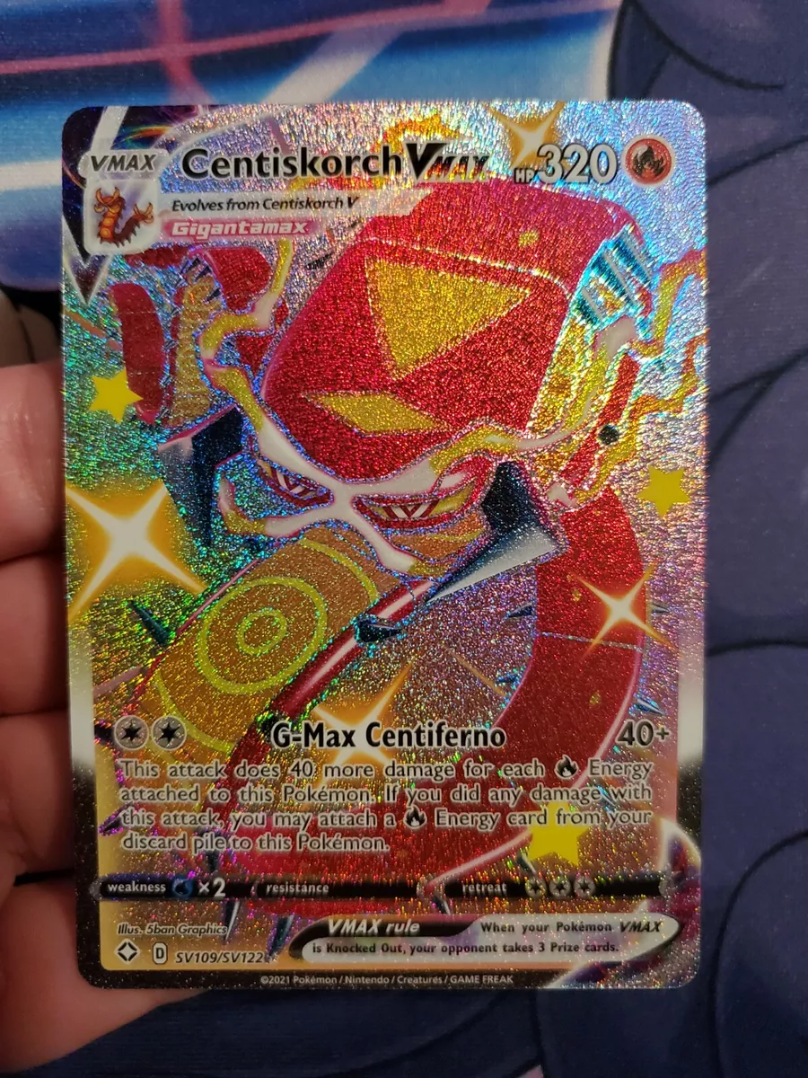 Epic Pokemon Card Bundle 40 Cards V/vmax Full Art