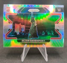 2022 Panini Prizm WWE Silver Prizm #19 Blair Davenport Rookie RC Wrestling Card