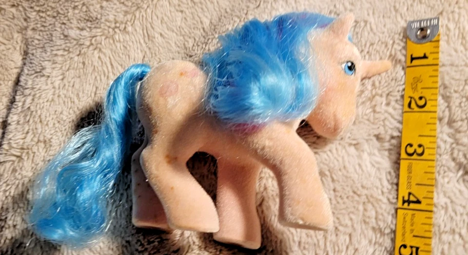 DE COLECCIÓN MY LITTLE PONY TAN SOFT BRAZALETES UNICORNIO 1986 GEN 1 DESCOLORIDO Foto 4 de 4