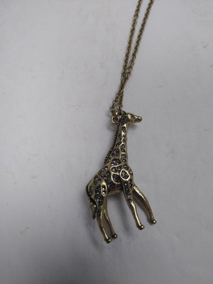 kate spade giraffe necklace