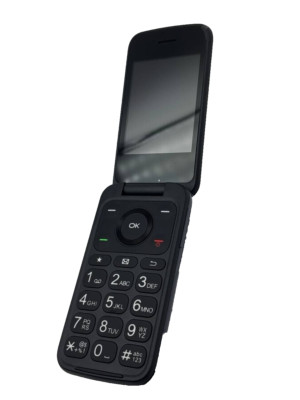 Alcatel Go Flip 4044W T Mobile Locked Smart Flip Phone 4G LTE 2.8'' 2 MP Blue