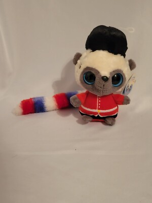 Yoo-hoo Guardsman Cat 6” Laying Flat Plush Yoohoo Friends by