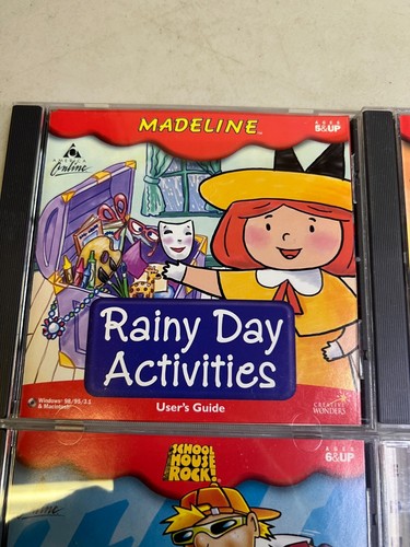 educational adventure cd roms Lot Of 9 Windows Mac Madeline Arthur Big Bird - Picture 4 of 16