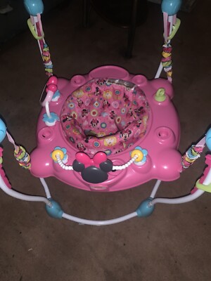 Peekaboo Disney Baby Door Jumper Minnie Mouse Disney Baby Minnie