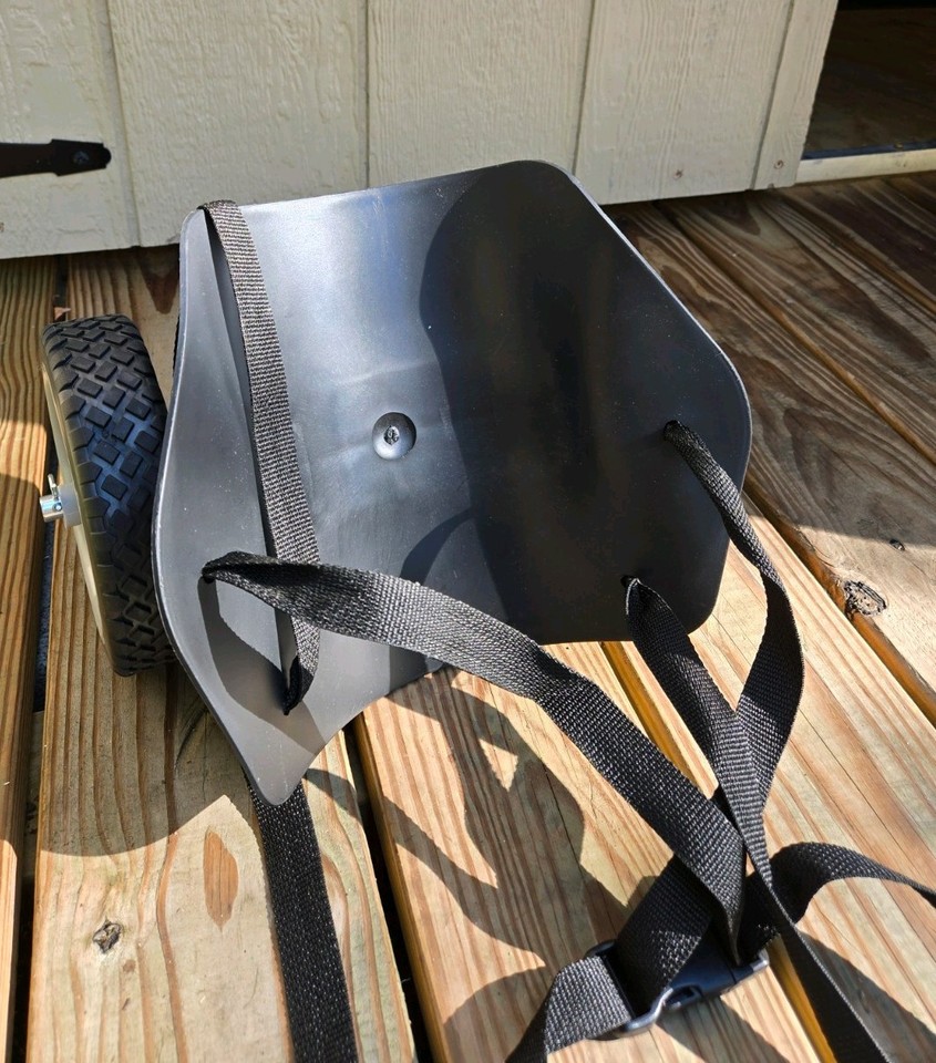 Quantum Engineering Stern Wheels Kayak Cart Canoe Carrier 7'' Solid ...