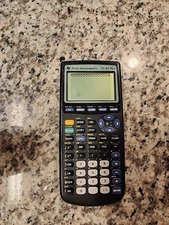 Texas Instruments TI-83 Plus Graphing Calculator NO FRONT COVER Tested & Working