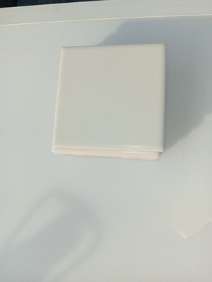 1 Box -50 Tiles (6 ft²) - Matte Almond 4x4 Ceramic Subway Tile..Vintage/Retro 
