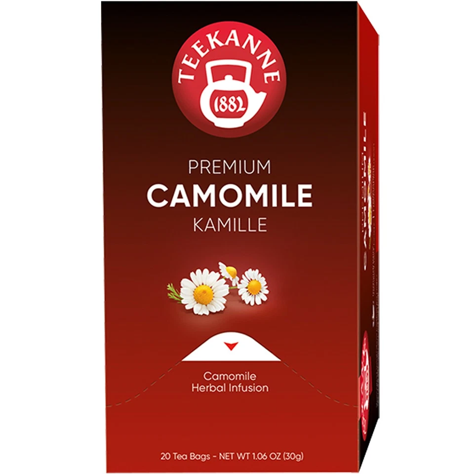 Teekanne Premium Kamille Kräutertee aromatisch mild 20 Teebeutel 30g - Bild 1 von 1