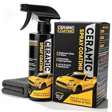 Hydrophobic Ceramic Coating Spray 16oz black