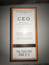 Sunday Riley C.E.O. 15 Vitamin C Brightening Serum - 1.7 fl oz NEW with box