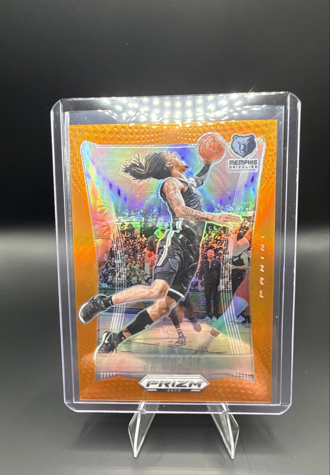 2023-24 Panini Prizm Deca - Ja Morant #140 Orange Prizm /49