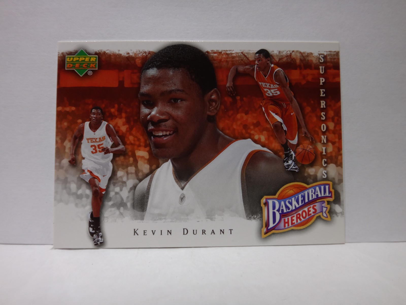 2007-08 Upper Deck Basketball Heroes Kevin Durant #KD-6