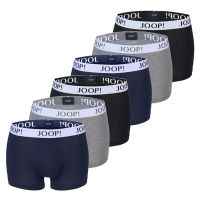 JOOP! Herren Boxershorts, 6er Pack - Everyday, Basic, Cotton Stretch, Logo Gr...