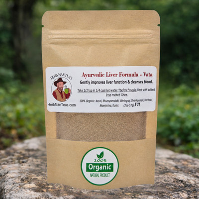 Ayurvedic Liver Formula #31 | Not drying | Perfect for post-cleanse | Vata