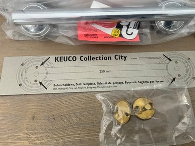 KEUCO CITY Haltegriff  , chrom ,Rarität -alte Serie