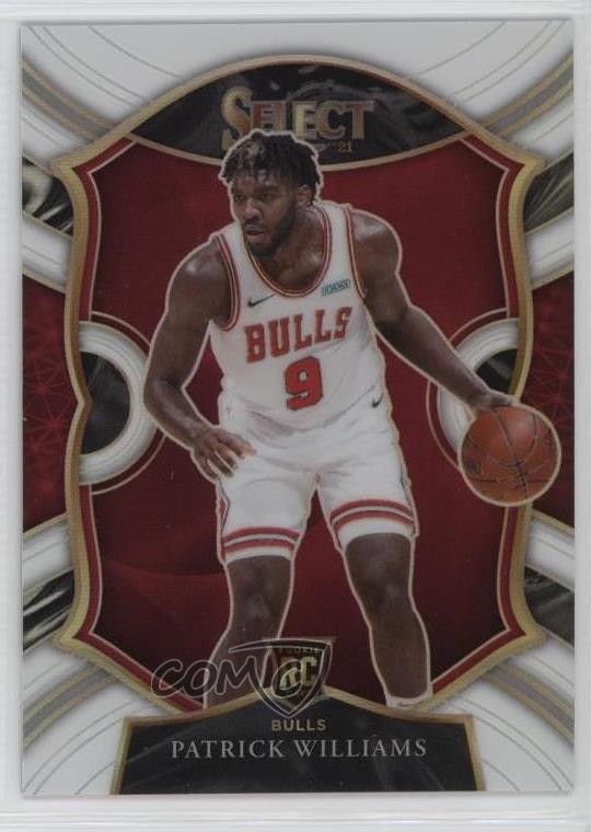 2020-21 Panini Select Concourse White Prizm /149 Patrick Williams #64 0hb3