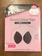 Hollywood Fashion Secrets. Breast Contour Tape For Deep Skin Tones NEW