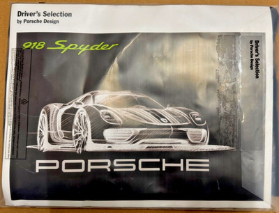 Porsche Driver's Selection T-Shirt 918 Spyder WAP7700XL0E Gr. 54 / XL - Original