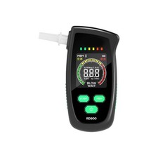 Alcohols Tester Large LCD Screen Digital Breathalyzer with Beep  Indicator