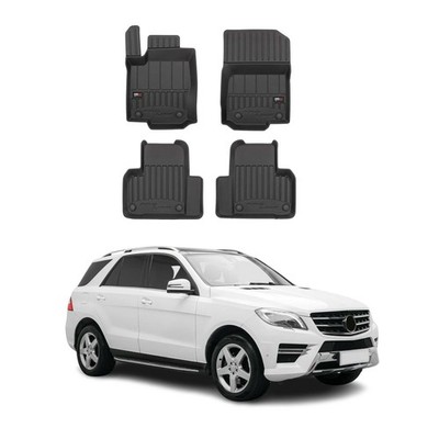 OMAC Gummi Fußmatten für Mercedes M Klasse W166 GLE C292 2011-2019 Premium 4x