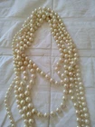 Vintage Faux Pearl Strands Assortment Monet Costume Jewelry 4 Strands