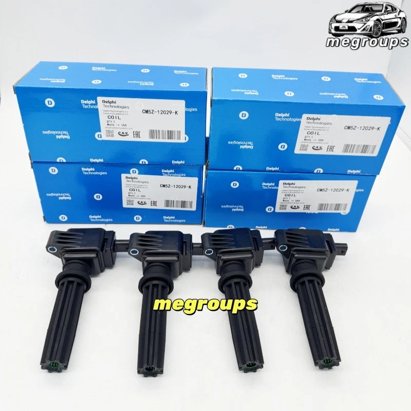 Bobinas de encendido Delphi DG562 4 piezas CM5Z-12029-K para Ford Edge MKZ 12-19 2,0 L NUEVAS Foto 2 de 4