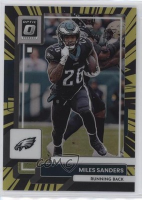 2022 Panini Donruss Optic Electricity Prizm 22/65 Miles Sanders #158 15ej