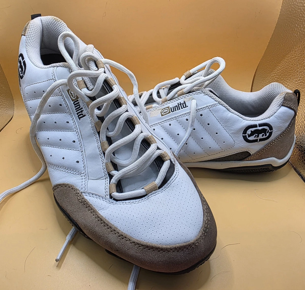 Ecko Unltd Steven Rainbow Check Canvas Suede Hightop Sneakers 9 Men Ecko Unltd. Men main image 2