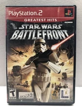 Star Wars: Battlefront (PlayStation 2, 2004) Complete Tested Working - Free Ship