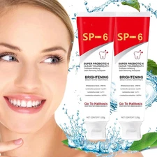 sp-6 Ultra whitening Toothpaste, Super sp6 brightening Oral probiotic Pasta...