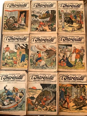 a)lot de 13 "L'INTREPIDE" de 1935 du N° 1285 à 1297 - Photo 1/2