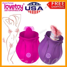 Rose Shaped Massager for Women Happy Meeting Factory Sealed Joy At The Meeting