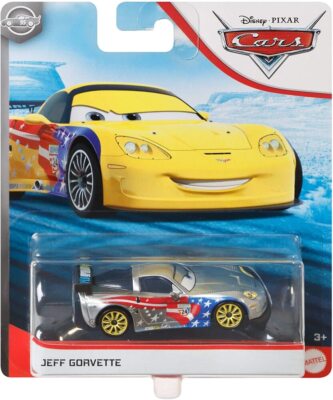 CARS 3 JEFF GORVETTE ジェフ　 カーズ ミニカー Disney Pixar Cars Cars 3 Metal Jeff Gorvette 155 Diecast Car