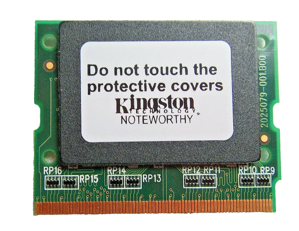 VINTAGE 128MB Kingston KTT3110/128 Unbuffered 3.3V 144-Pin Micro DIMM RAM Module - Image 2 of 2