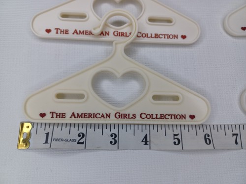 The American Girls Collection Plastic Clothes Hanger Lot Of 8 Hangers - Picture 8 of 9
