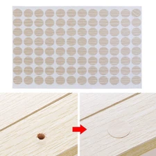 96 Pcs/sheet Screw Hole Cover Decal Sticker Adhesive Covers Caps Decorations