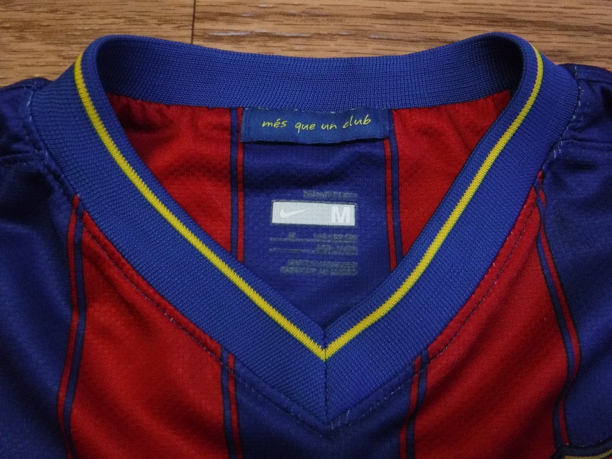 FC Barcelona Nike シャツ UNICEF FC Barcelona LFP Nike Fit UNICEF Soccer Jersey Blue Red Size
