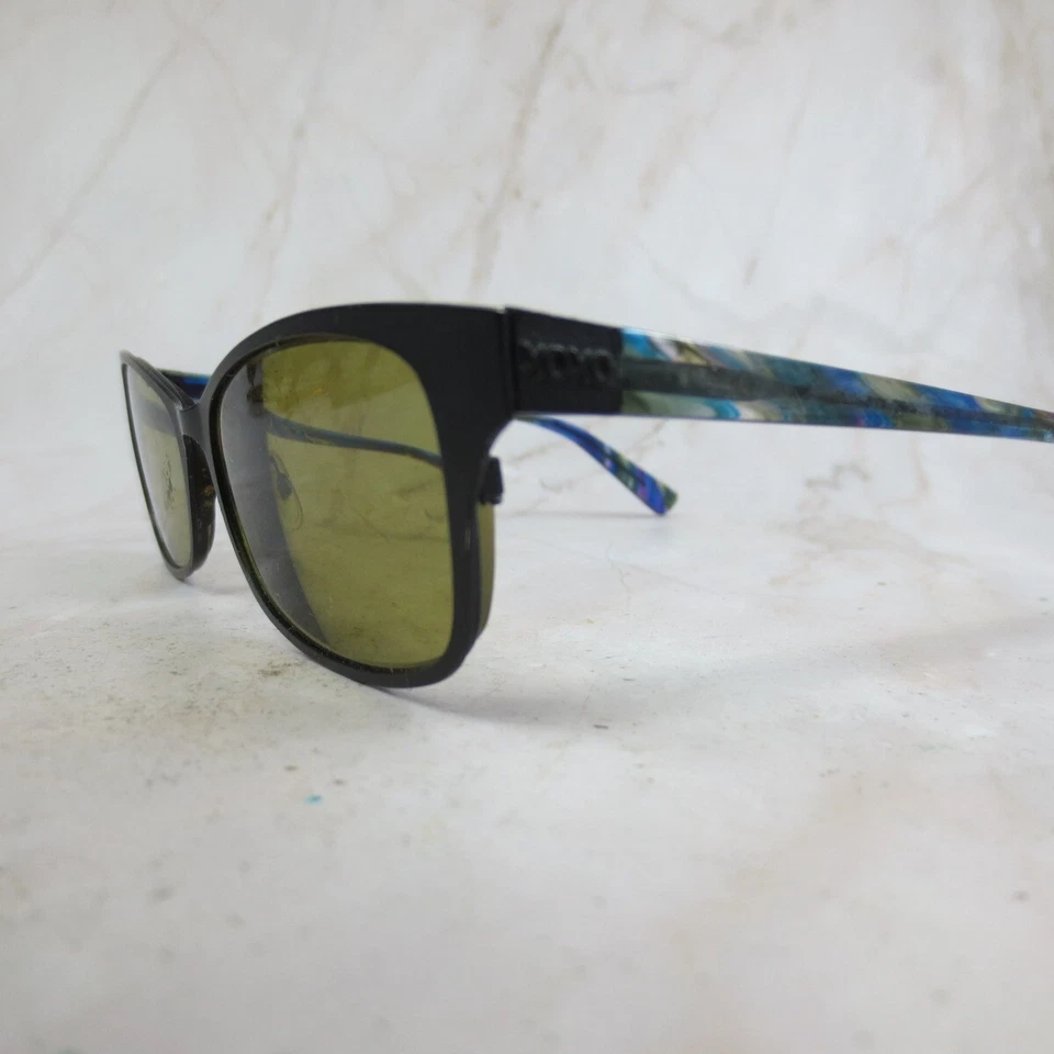 XOXO Gafas de sol Marco BFF Jet Para mujer Negro Ojo de gato con lente verde 52-16-140 Foto 2 de 4