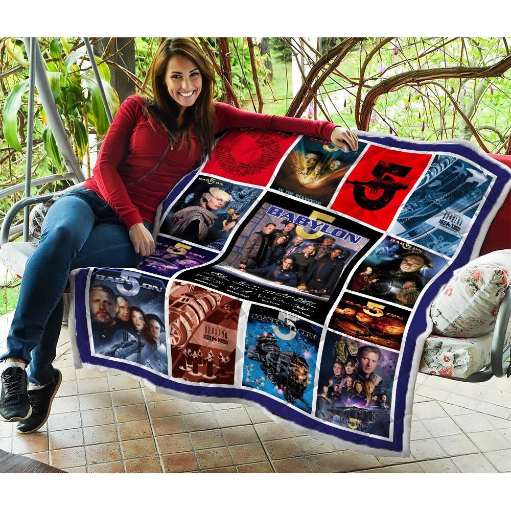 Babylon 5 Quilts, Babylon 5 TV Series Quilt Blanket Space Opera