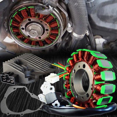 eMUSA OE Magneto Stator+Voltage Rectifier+Gasket XV250 Virago/V-Star 3DM-81410
