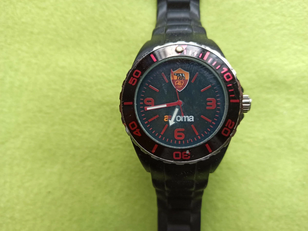Orologio AS Roma Tidy Unisex - Cinturino In Gomma E Cassa In Acciaio - Design Sportivo Per Uomo E Donna - 2
